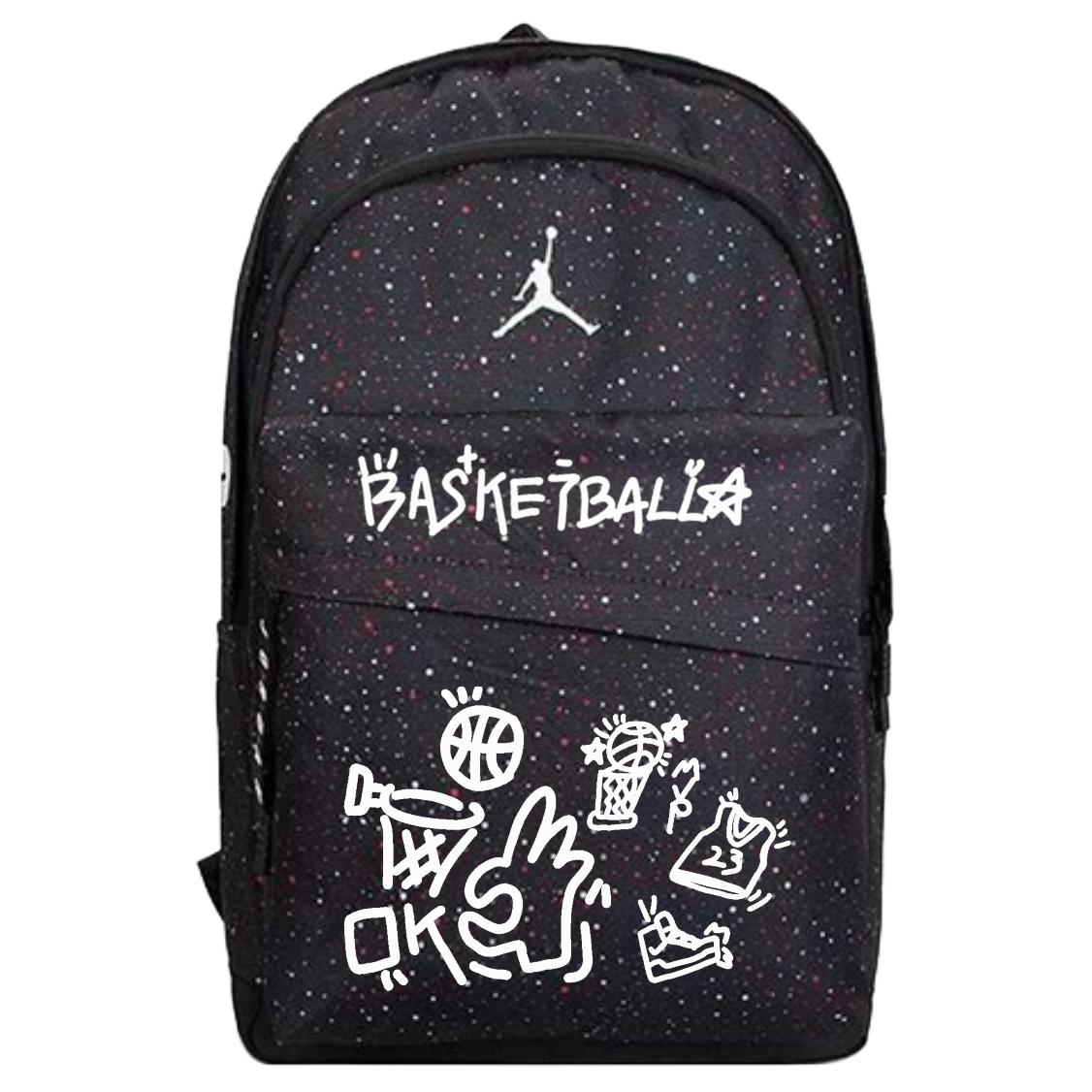 

Jordan Полиэстеровый рюкзак Тубас унисекс черный, Black