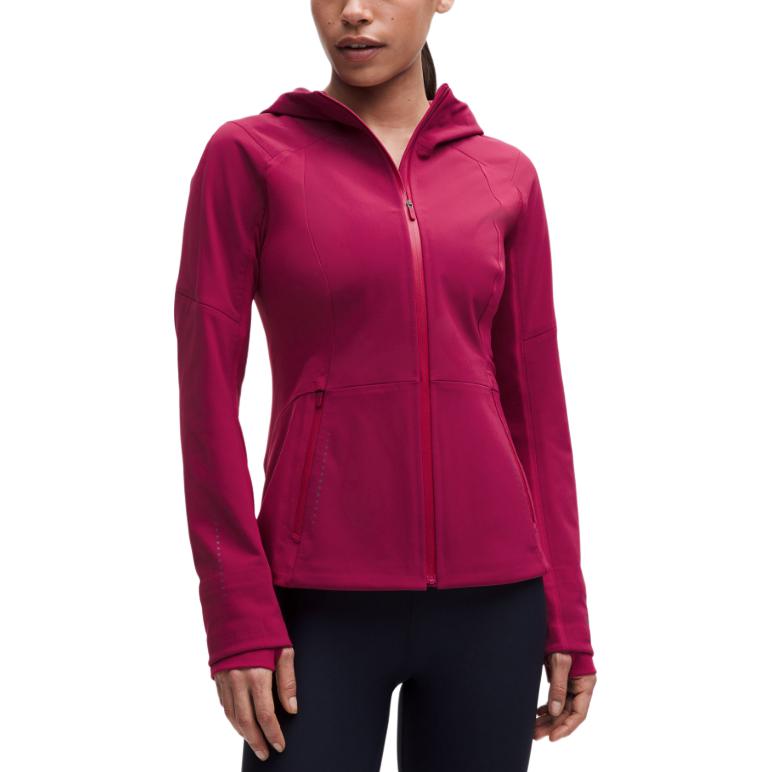 

Lululemon Кроссовое женское пальто Cross Chill, Smoke Magenta/MGTS