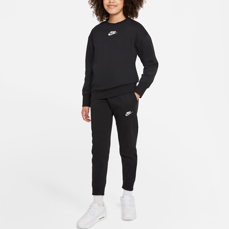 Детские худи и свитшоты Nike, цвет Black — фото 3