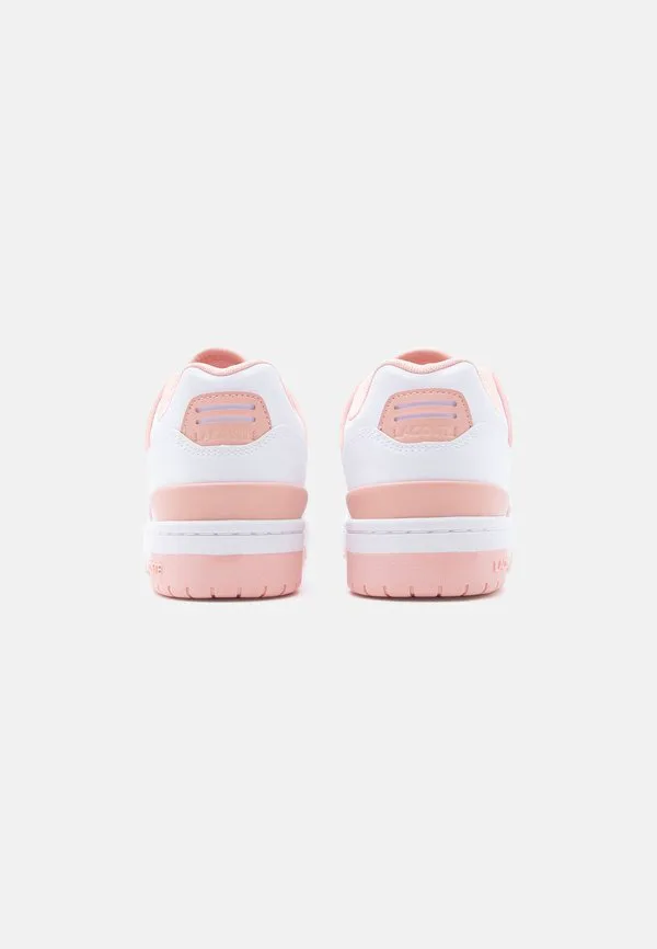 Детские кроссовки для игры в баскетбол унисекс Lacoste, White/Pink — фото 3