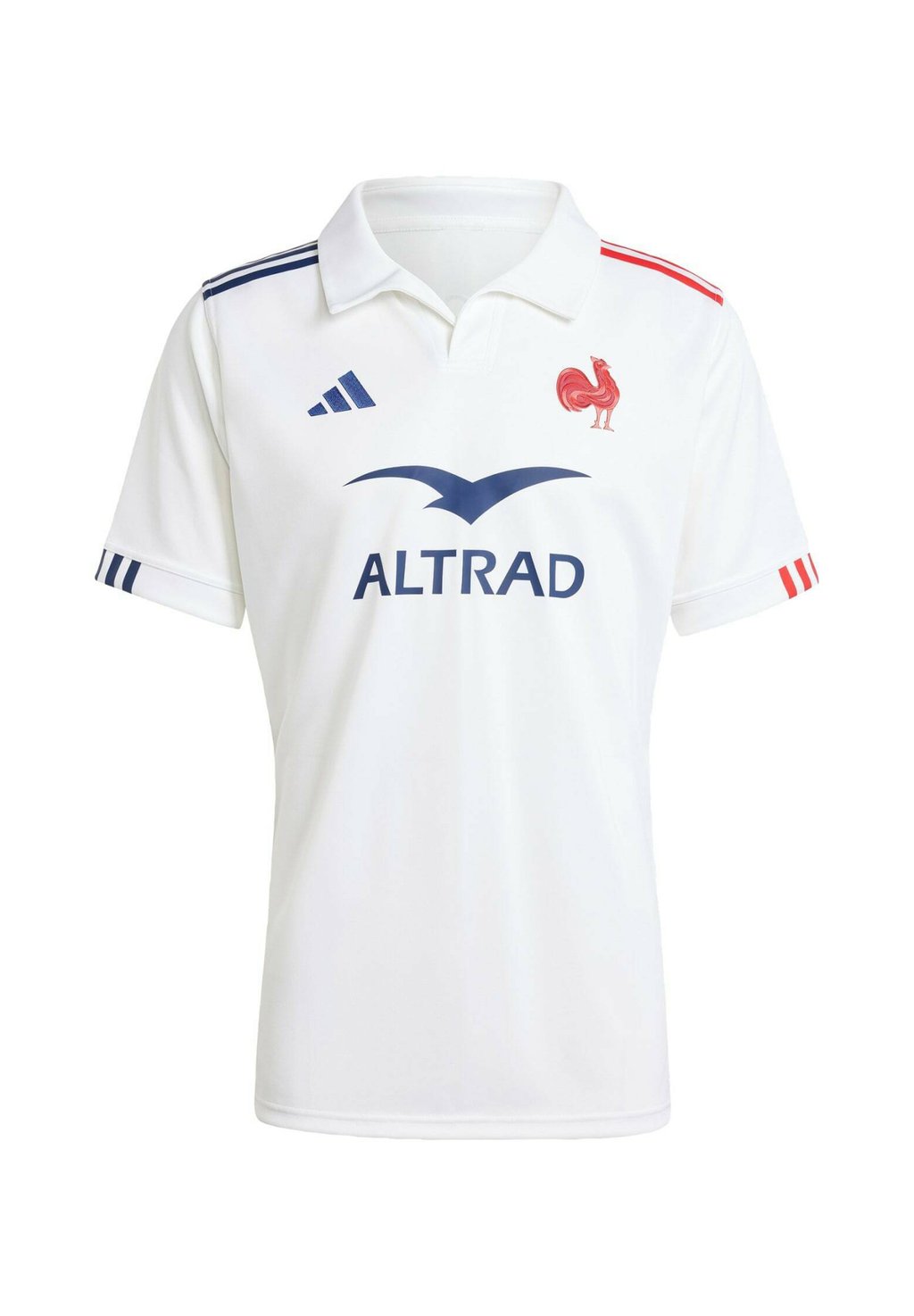 Рубашка поло FRANCE RUGBY AWAY adidas Performance, белый — фото 2