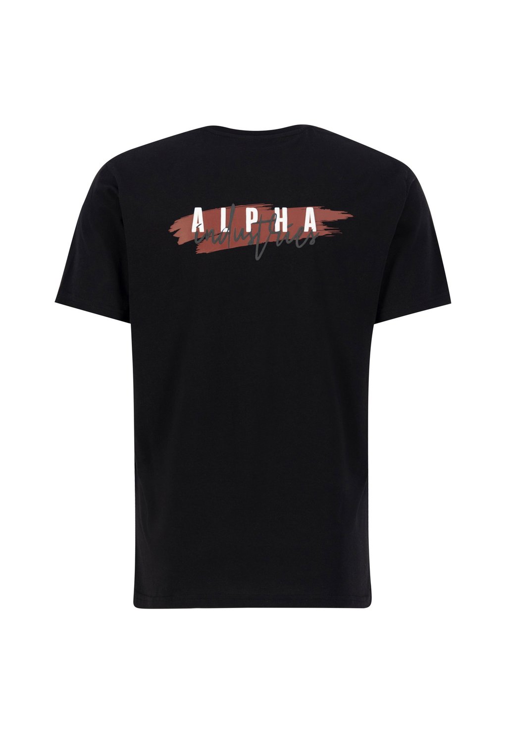 

Футболка с принтом SIGNATURE PUFF Alpha Industries, черный