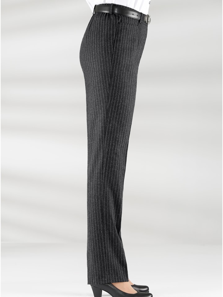 

Come on Классические брюки в черно-белую полоску