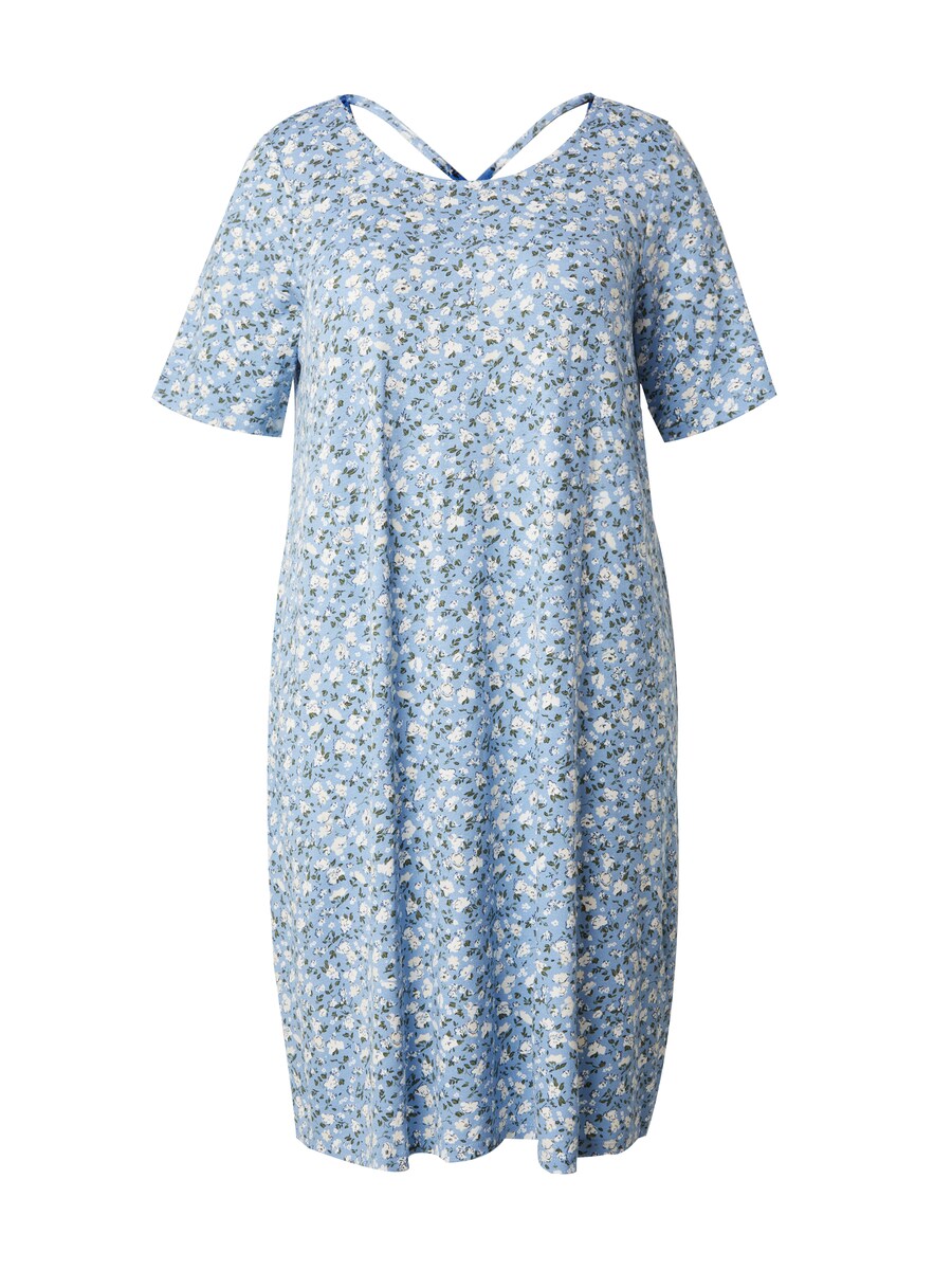 

Летнее платье ONLY Carmakoma Summer Dress CARBANDANA, светло-синий