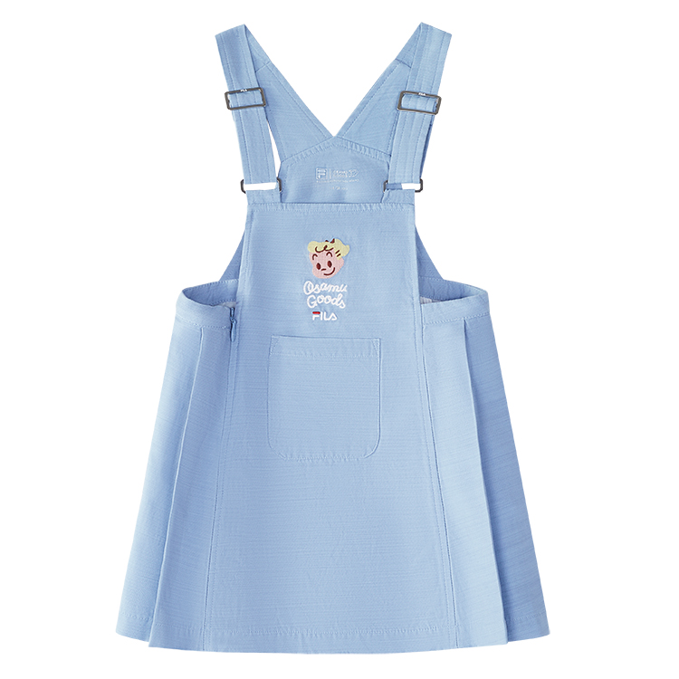 

FILA KIDS X YUANTIANZHI,LIANMINGKUAN Skirt Denim Blue Children Aged 3 7 Years Old