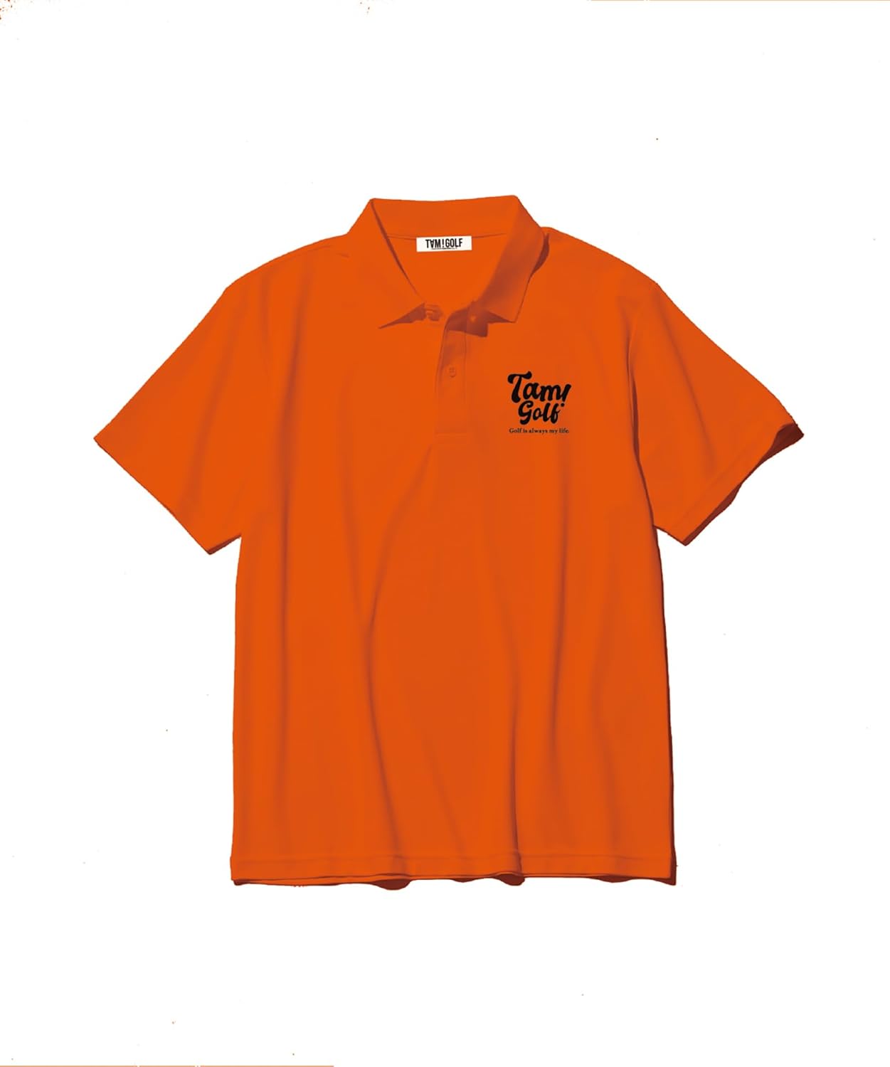 

Мужская классическая поло-рубашка Tam Golf с логотипом, оранжевый