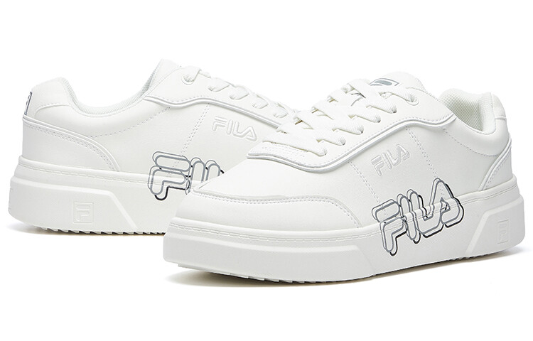 Кроссовки FILA Game Point Platform Sneakers White — фото 4