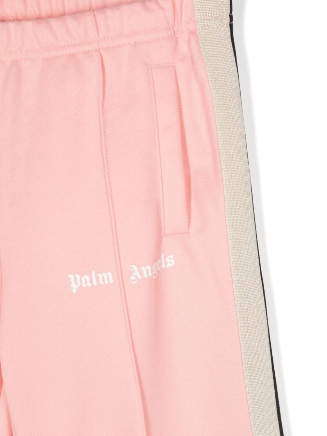 Palm Angels Kids спортивные брюки с логотипом, розовый — фото 2
