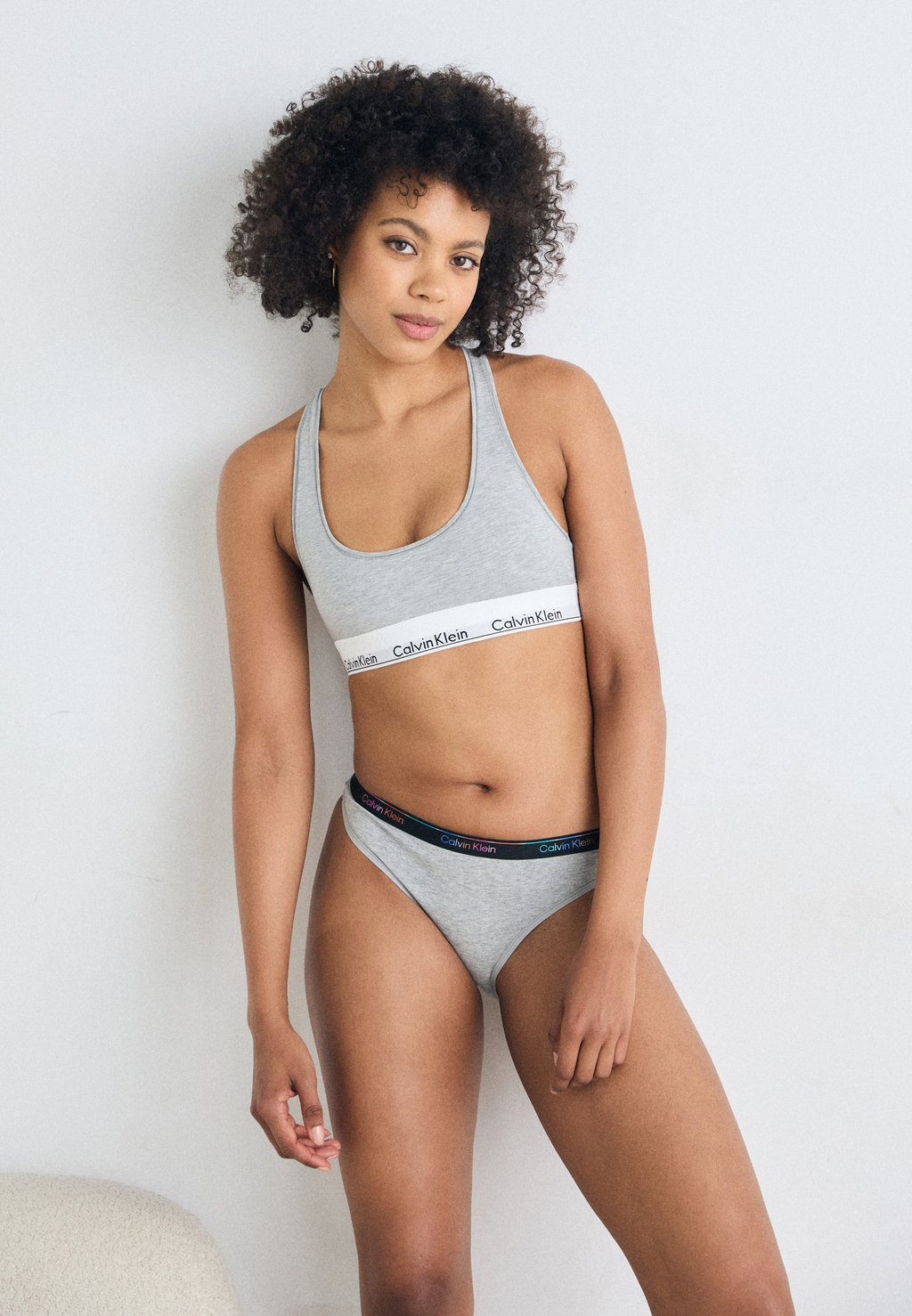 

Трусы BIKINI 5 PACK Calvin Klein Underwear, кремовый