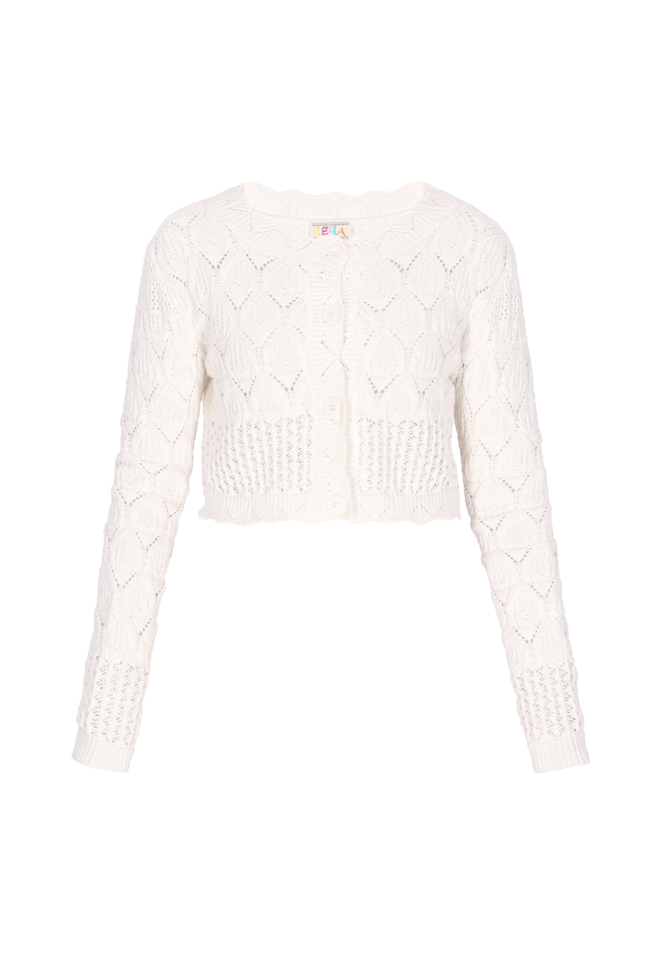 

IZIA Кардиган 'Festival' из шерсти, белый