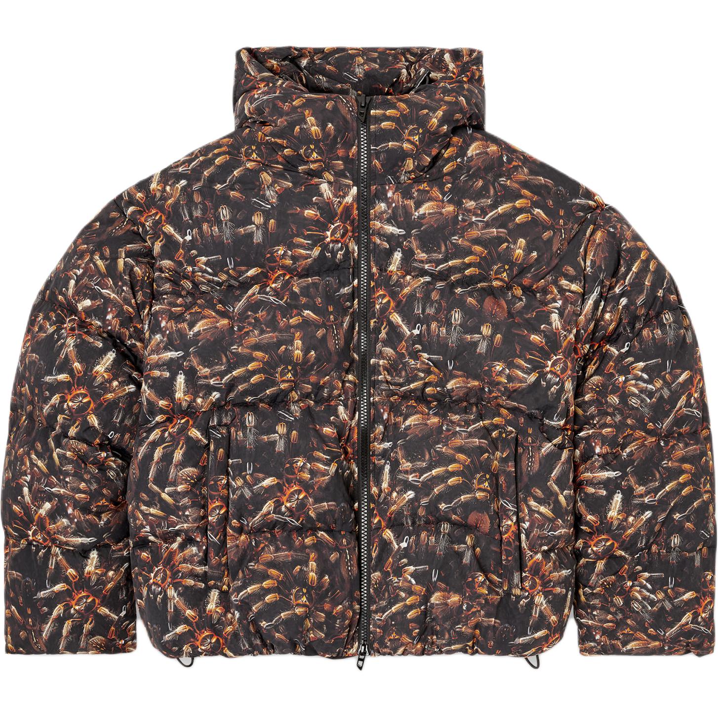 

DIESEL Толстовка с капюшоном с принтом тарантулов, Black Brown