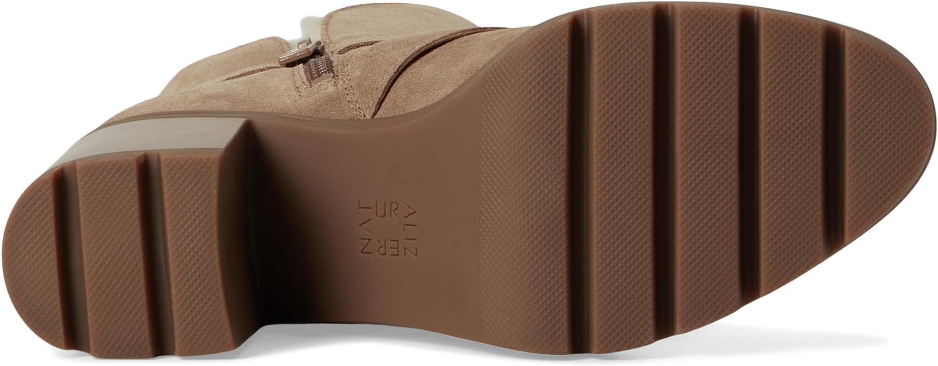 Ботинки Naturalizer Verney-Moto Bootie - Water Repellent, цвет Warm Brown — фото 3