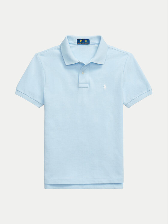 

Рубашка поло стандартный крой 323708857064 Polo Ralph Lauren, голубой