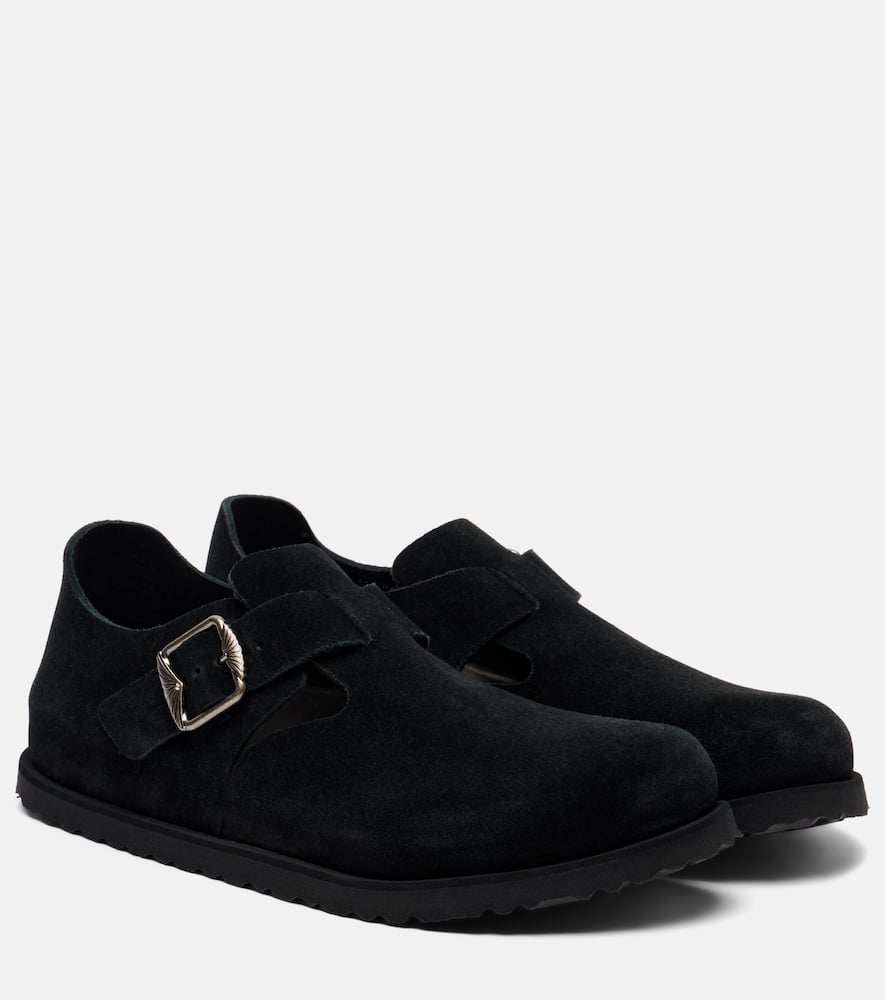 Лондонские замшевые туфли Birkenstock 1774, Black