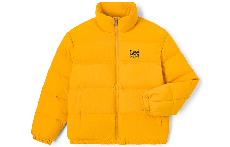 

Lee Желтая унисекс пуховик, Yellow
