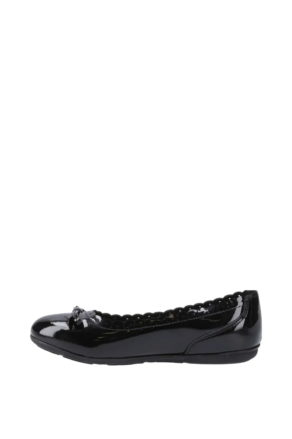 Балетки Lillie Ballerina Patent Hush Puppies, черный — фото 4