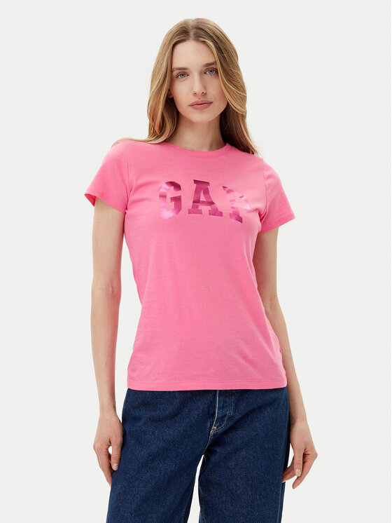 

Футболка обычного кроя 776775-04 Gap, розовый