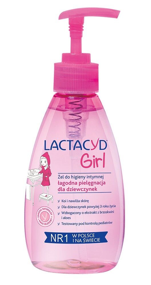 

Lactacyd Girl гель для интимной гигиены, 200 ml