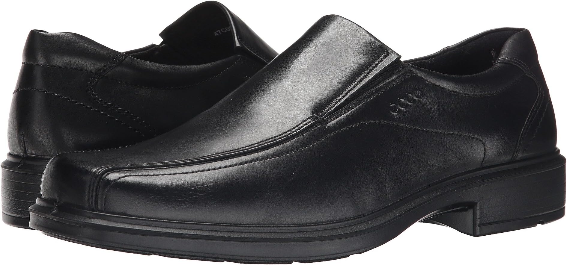 

Лоферы ECCO Helsinki Slip On, цвет Black Santiago Full-Grain Leather