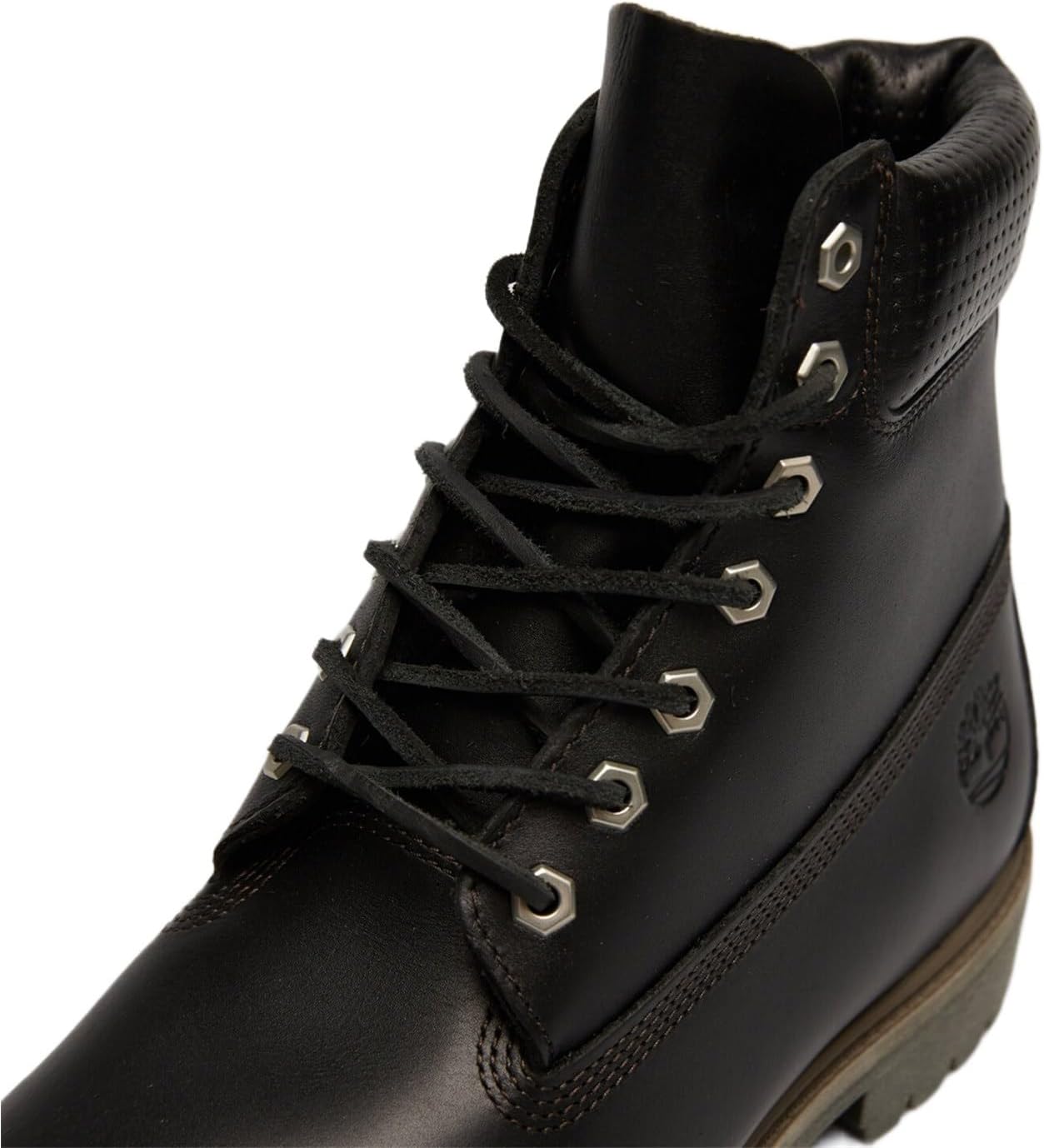 Timberland мужские премиальные 6-дюймовые шнурованные водонепроницаемые ботинки, black, 7.5 Wide — фото 3