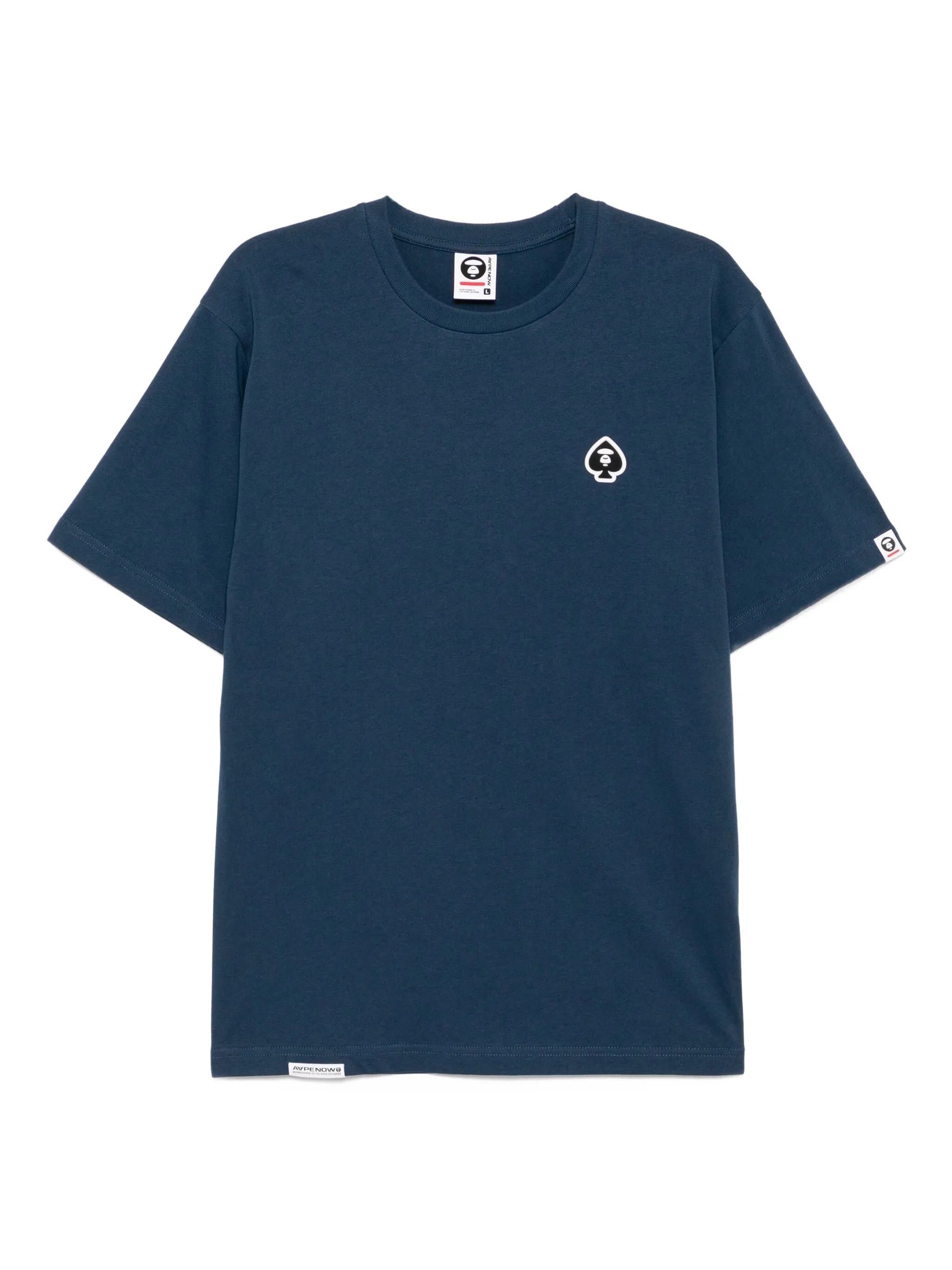 

Футболка с короткими рукавами Aape By A Bathing Ape, синий