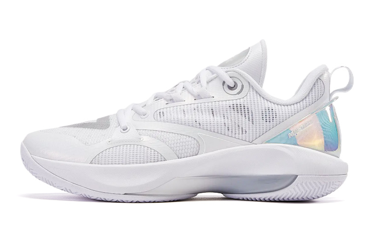 

Wiggins AW1 Противоскользящие Износостойкие Низкие Баскетбольные Кроссовки Мужские PEAK, Бэймакс/Светло-серый