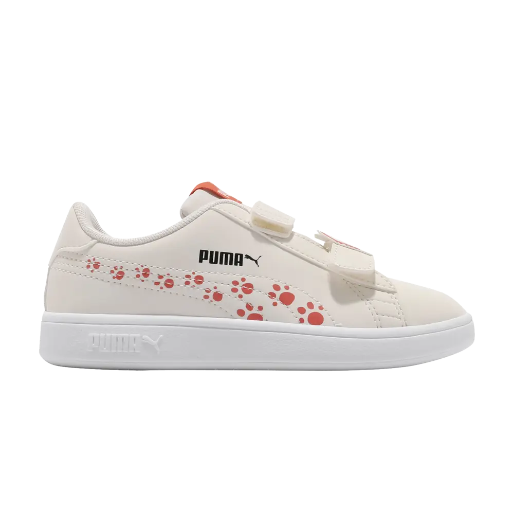 

Кроссовки Smash V2 Animals V Jr Puma, кремовый, Бежевый, Кроссовки Smash V2 Animals V Jr Puma, кремовый