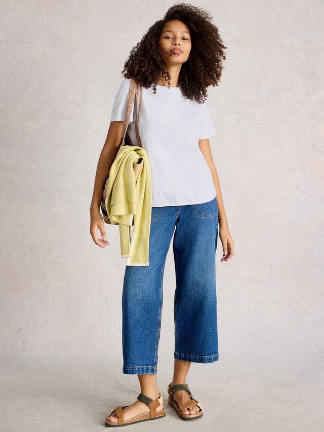 

Футболка Clara с круглым вырезом White Stuff, Brilliant White