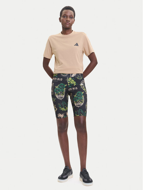 Футболка regular fit City Tech Summer Graphic JV8600 Adidas, бежевый — фото 2