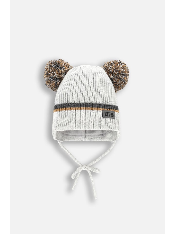 

Coccodrillo Зимняя шапка с помпоном серого цвета