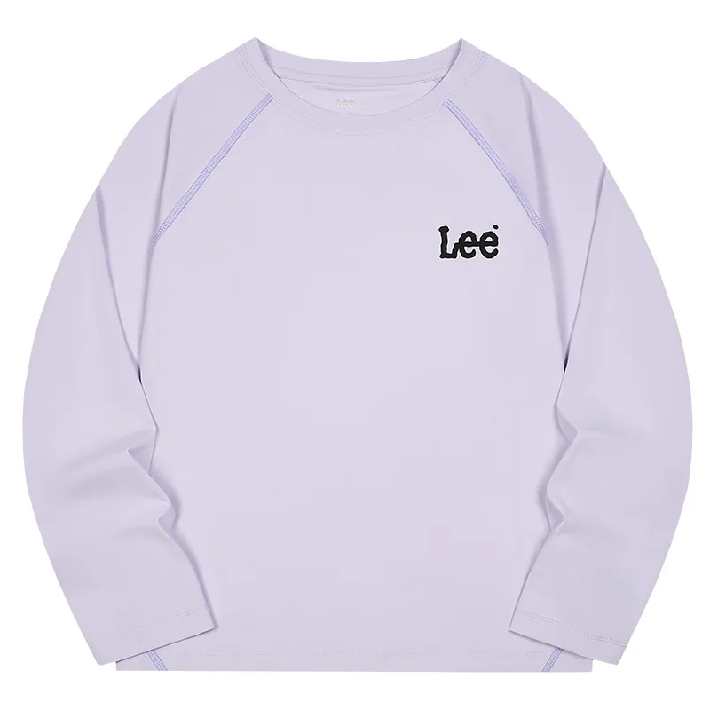 Футболка с круглым вырезом для школьников Lee, Milkshake Purple