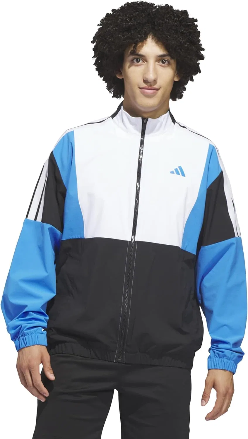 Ветровка adidas мужская, черный