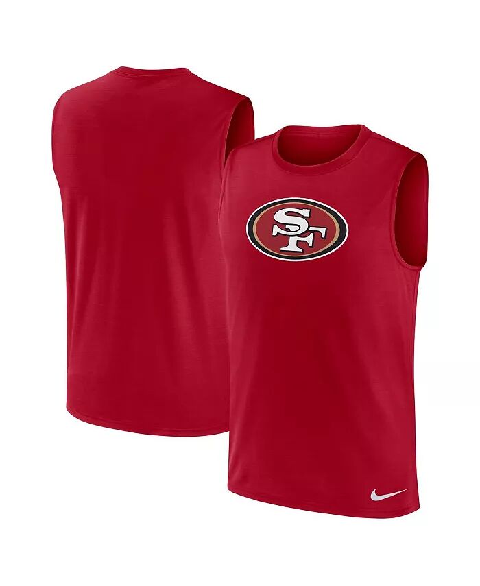 

Мужская майка-топ Scarlet San Francisco 49ers Blitz Legend Muscle Perform Nike