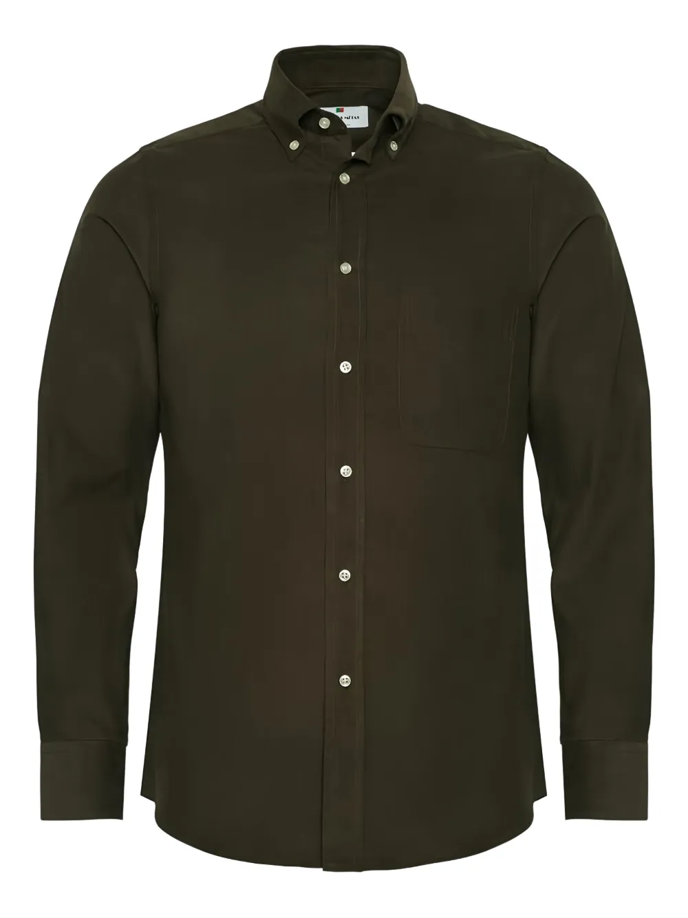 

Рубашка с карманом на пуговице Loja Das Meias, зеленый