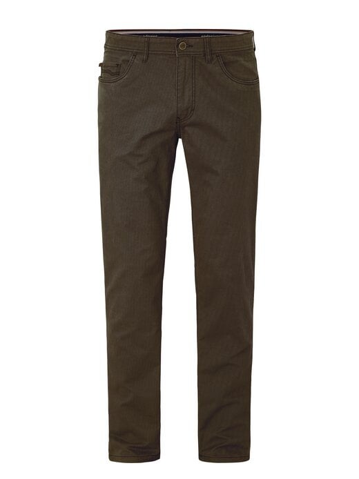 

Брюки с 5 карманами milton regular fit Redpoint, коричневый