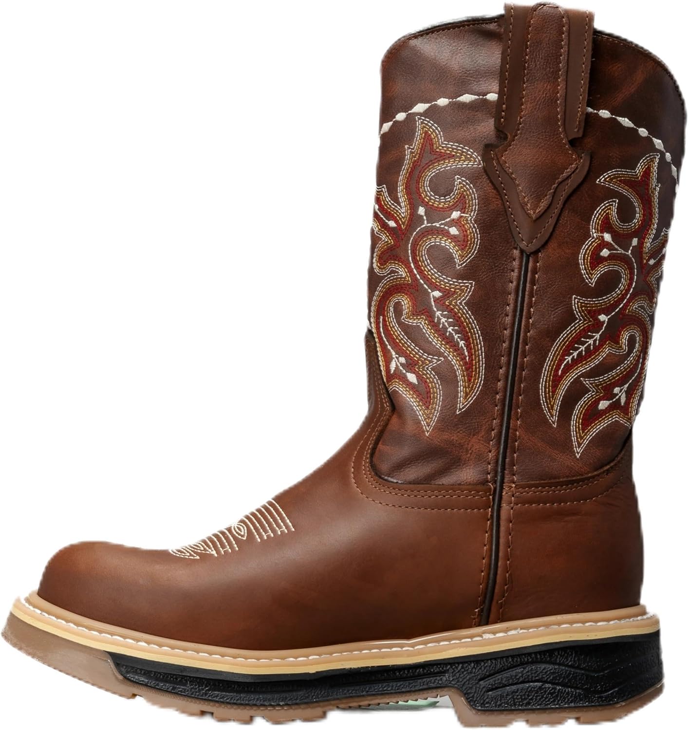 

Мужские ботинки Silver Bull из натуральной премиальной кожи с двойной плотностью, мягкий носок, на липучке, водо- и маслостойкие, противоскользящие - коричневые Generic