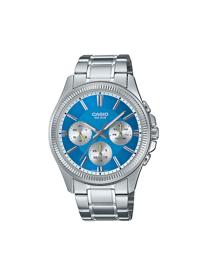 

Часы MTP-1375PD-2A2VEF Casio, серебряный