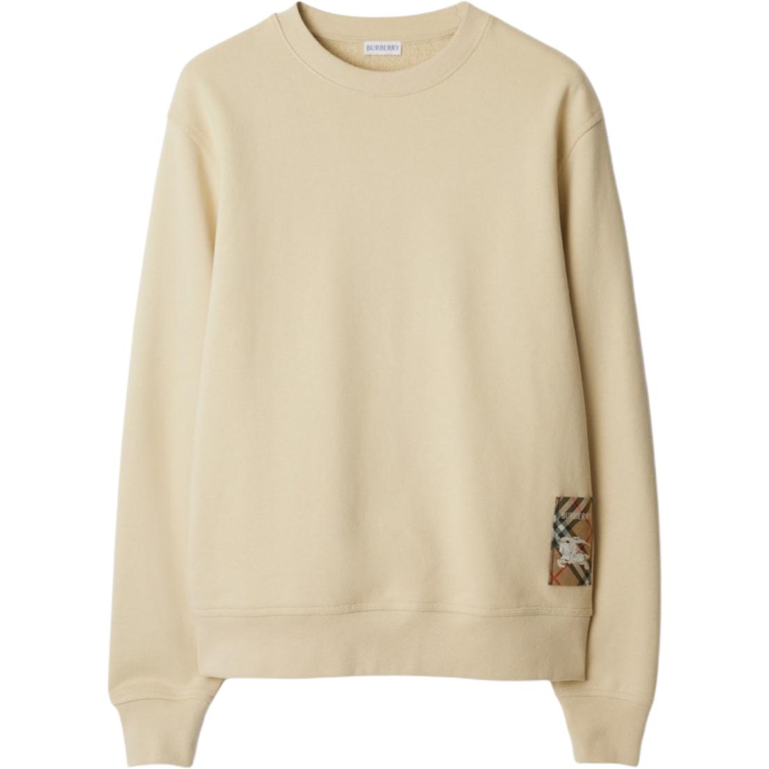 Свитшот Burberry Хлопковый с нашивкой, Мускатный орех — фото 3