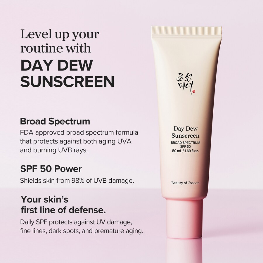 Легкий солнцезащитный крем Day Dew SPF 50 Beauty of Joseon, 1.69 oz/50 mL — фото 2