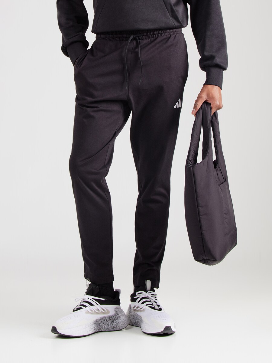 Зауженные тренировочные брюки ADIDAS SPORTSWEAR, черный — фото 2