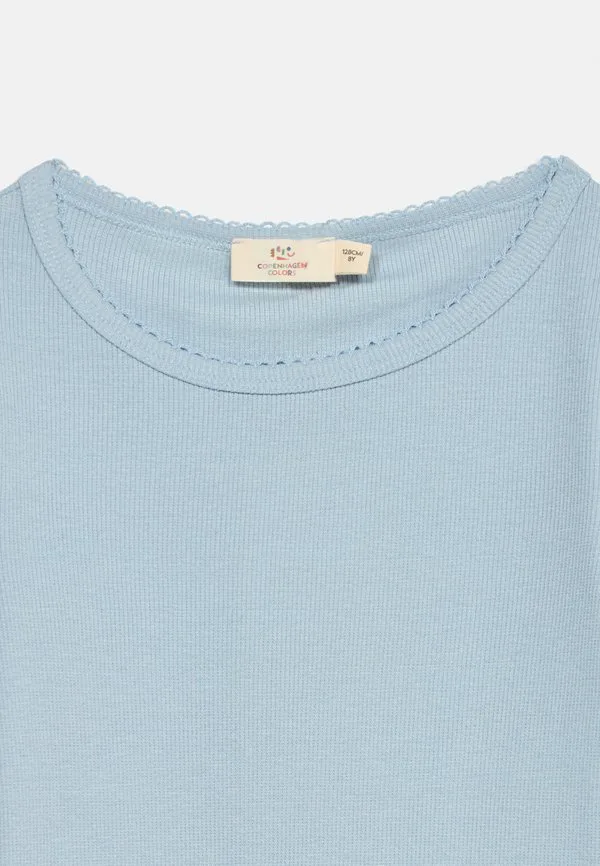 Футболка унисекс с длинным рукавом tee picot Copenhagen Colors, Dusty Blue — фото 4