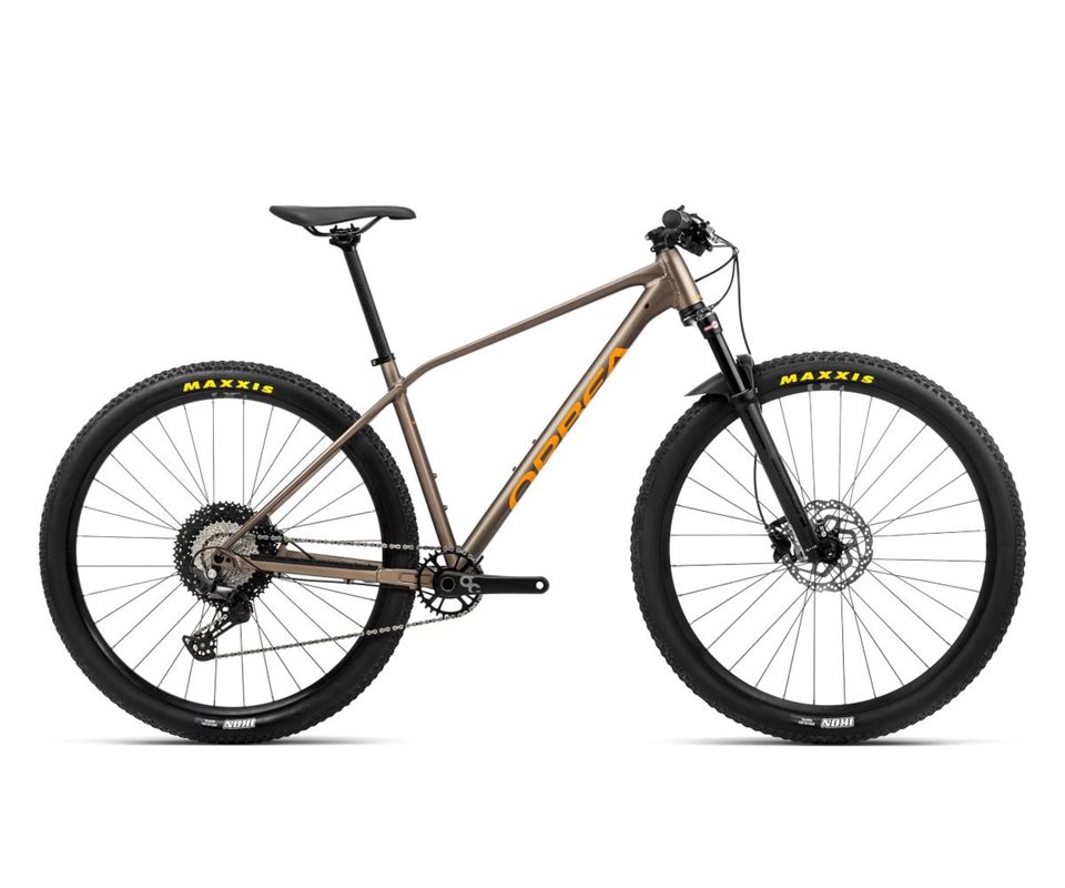 

Горный велосипед Orbea Alma H30 Taupe Brown (матовый) - Mango (глянец)