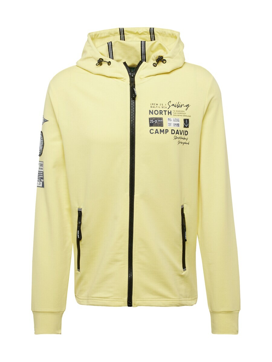 

Худи CAMP DAVID Zip-Up Hoodie, цвет Lime