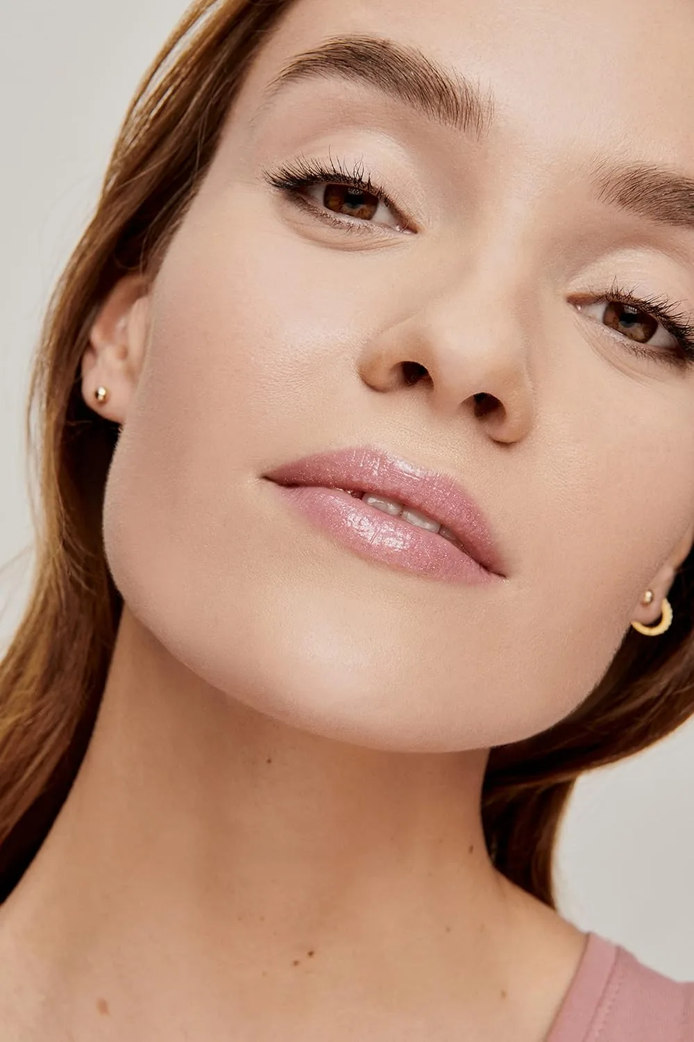 jane iredale HydroPure Hyaluronic Lip Gloss, увлажняющий блеск для губ с гиалуроновой кислотой, разглаживает и питает, нелипкий, с ароматом ванили, веганский и cruelty free, Pink Glace — фото 4