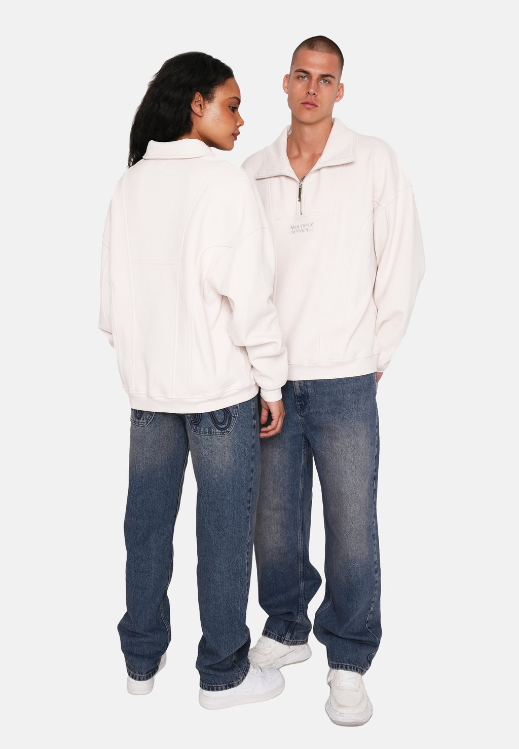 

Толстовка Multiply Apparel, слоновая кость