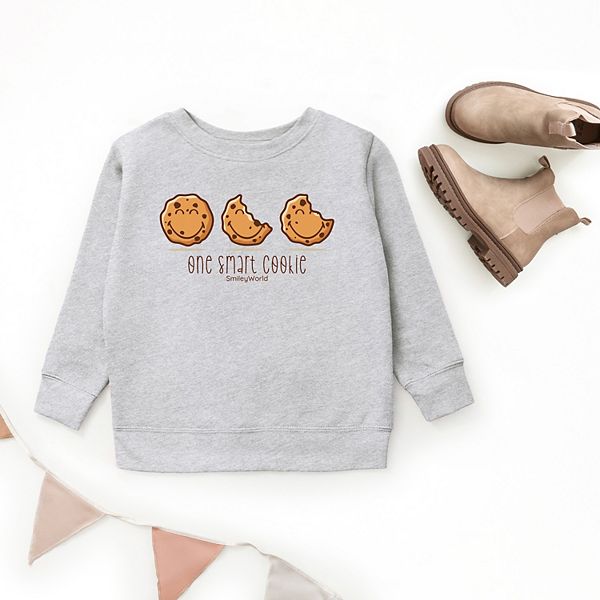 Свитшот Smileyworld one smart cookie The Juniper Shop, Mauve — фото 2