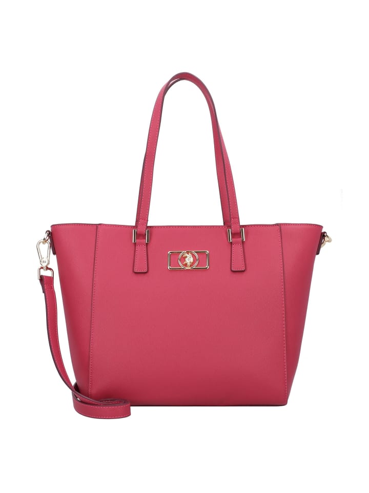 

Сумка шоппер U.S. Polo Assn., цвет fuxia
