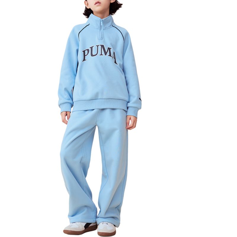 Детский спортивный комплект Casual Sportswear 2 Piece Set PUMA, светло-голубой — фото 3