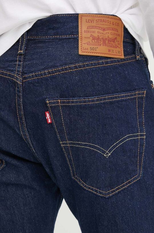 Джинсы стандартного кроя 501 Onewash Levi's, темно-синий — фото 4