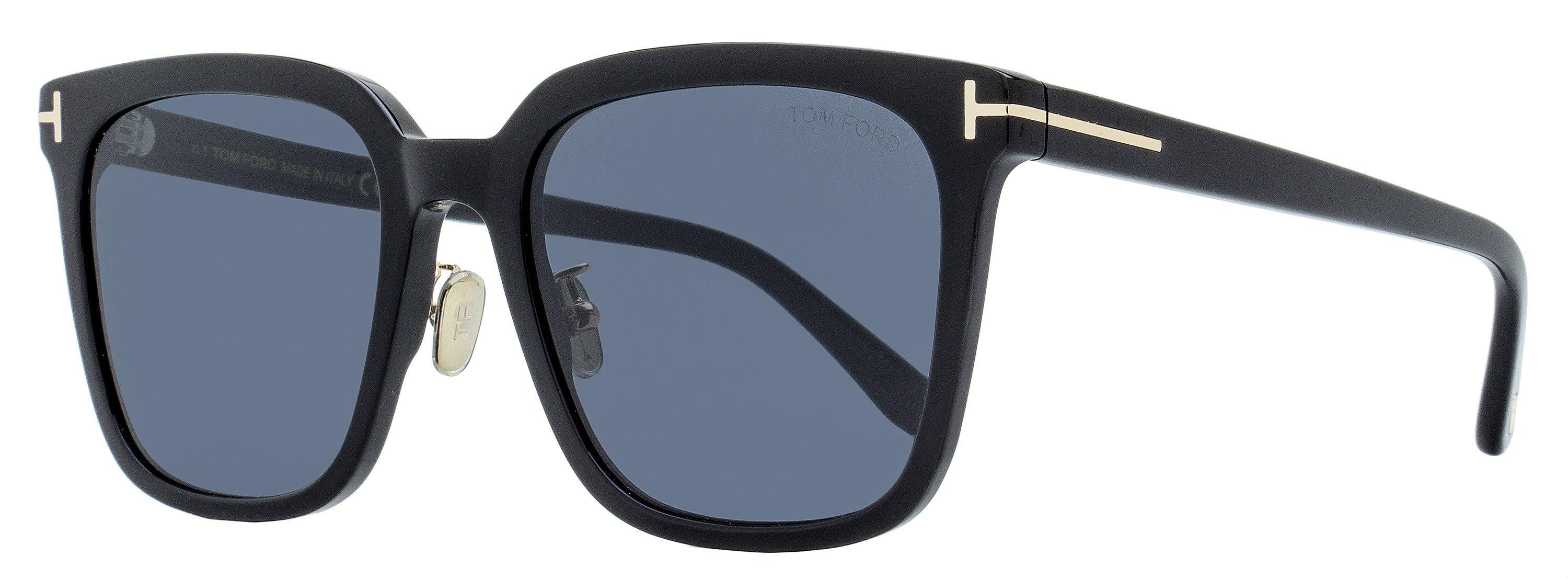 

Солнцезащитные очки Tom Ford унисекс Alt Fit TF1132-K 01A черные 56 мм